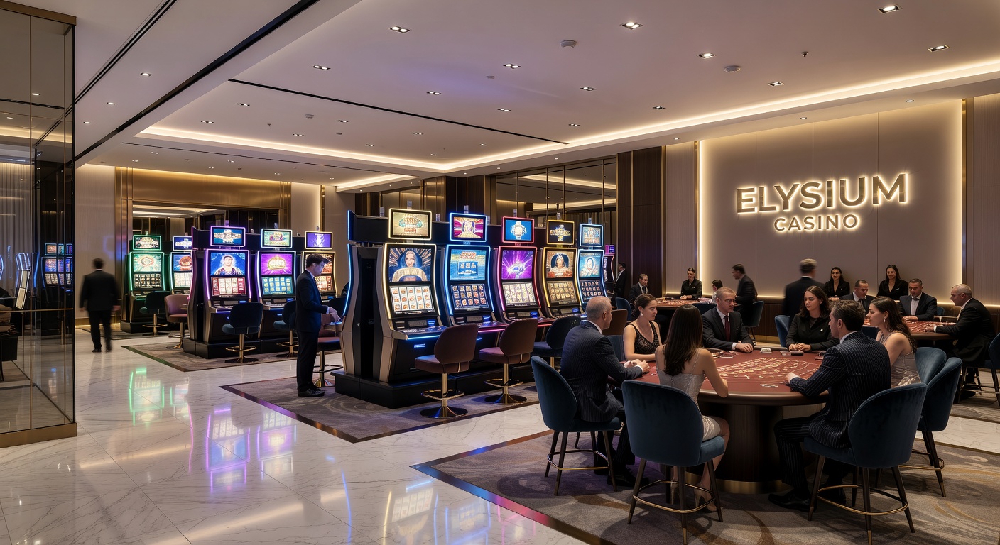 Close-up of bustling casino floor in Macau, with roulette tables and slot machines drawing crowds under vibrant lights